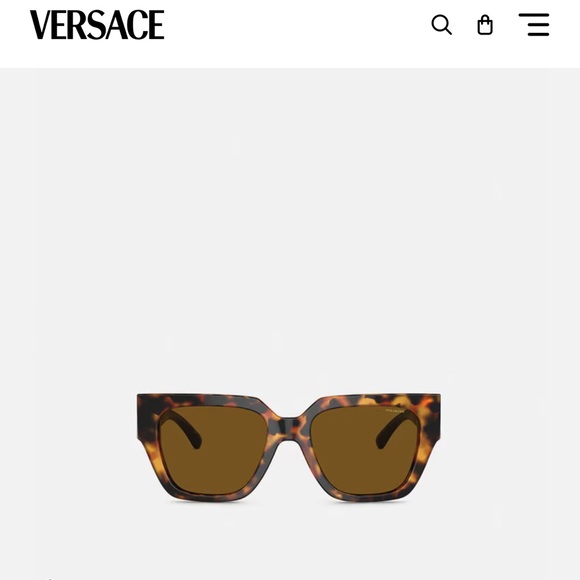 Authentic VERSACE MEDUSA CHAIN SUNGLASSES - Picture 2 of 6